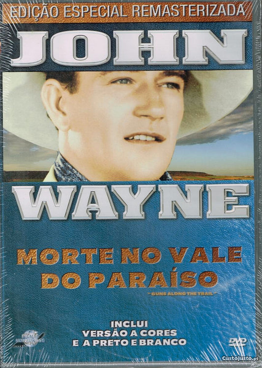 DVD John Wayne Morte no Vale do Paraíso - USADO