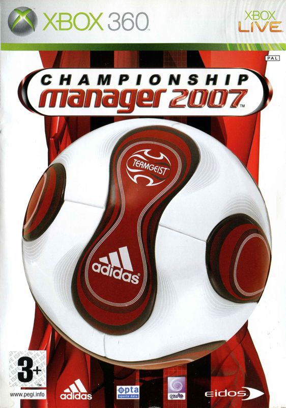 XBOX 360 Championship Manager 2007 - Usado