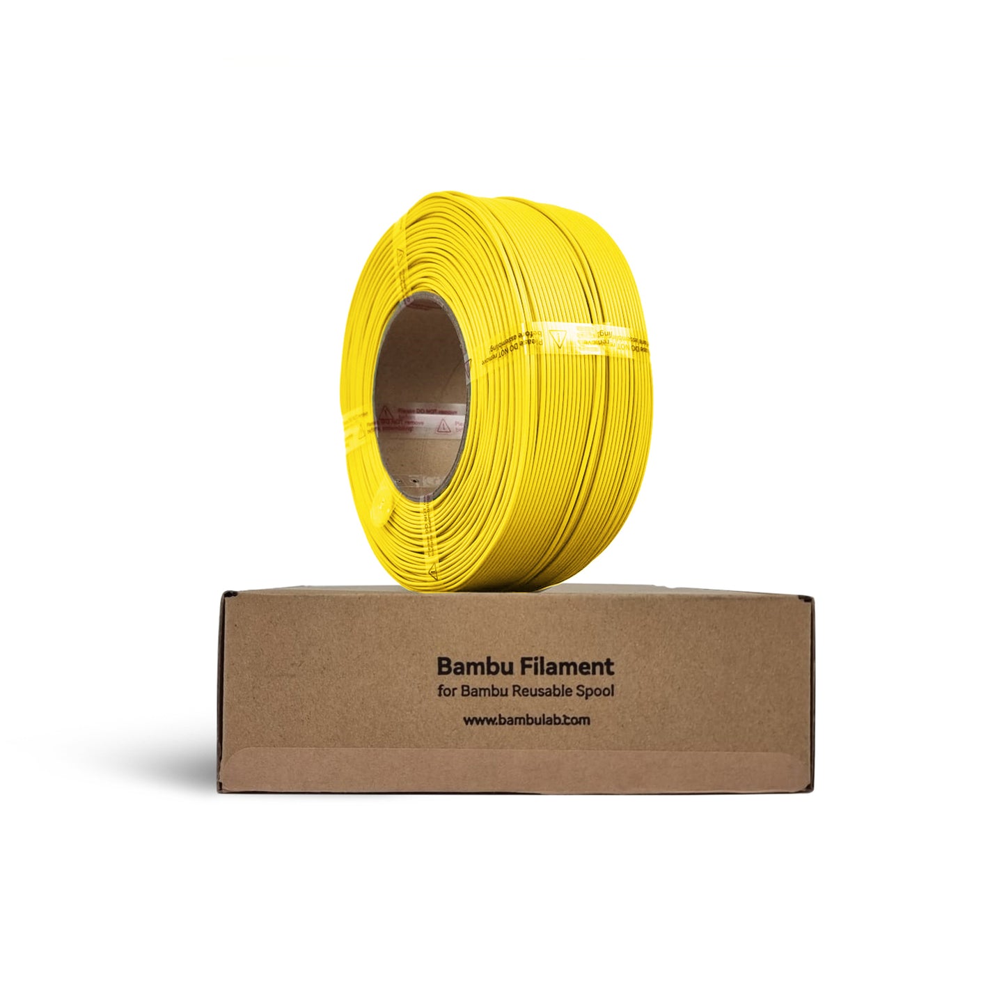 3dprint Filament 1KG Bambu Lab PLA Matte Lemon Yellow (Refill)