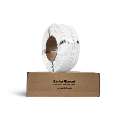 3dprint Filament 1KG Bambu Lab PLA Matte Ivory White (Refill)