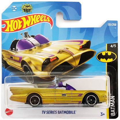 Hot Wheels TV Series Batmobile Yellow Batman 4/5 2022 131/250 HCW61-M521