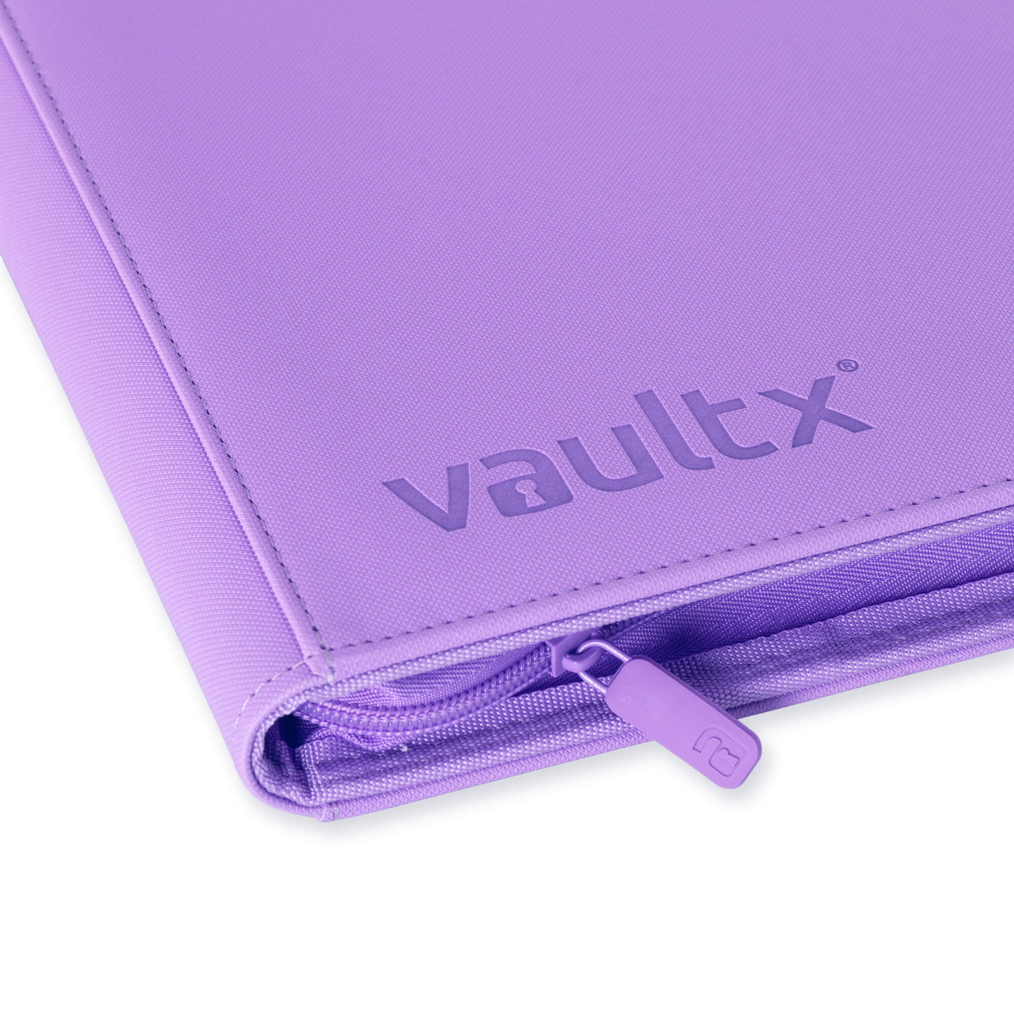 Vault X 9-Pocket Exo-Tec® Zip Binder - Just Purple