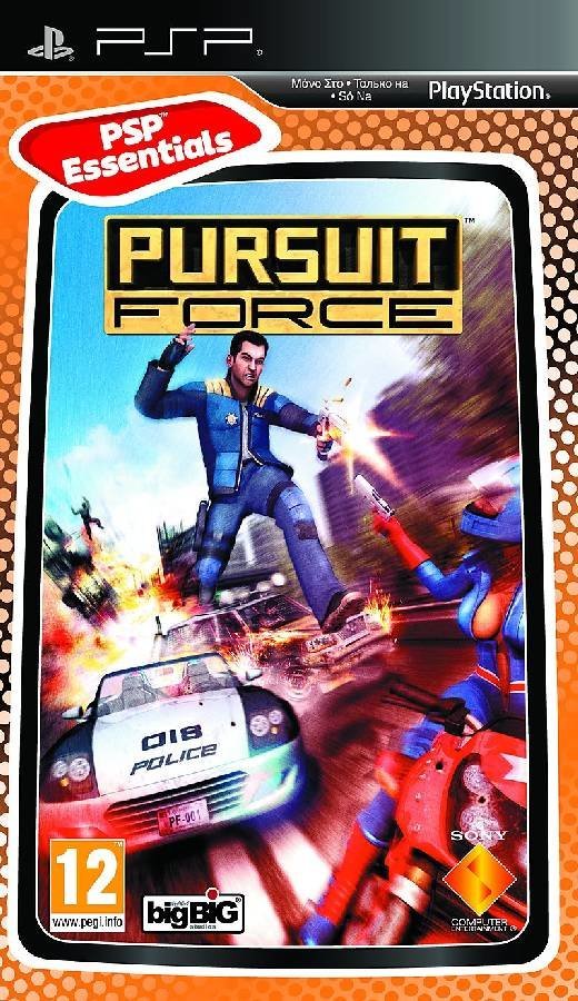 PSP PURSUIT FORCE (ESSENTIALS) - USADO
