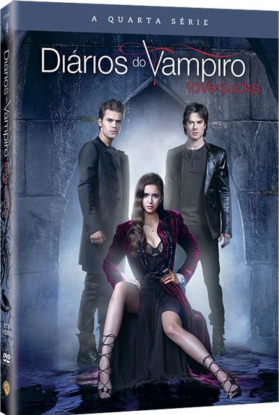 DVD Série Diário do Vampiro Love Sucks (Quarta Série) - Usado