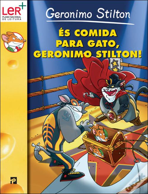 Livro Geronimo Stilton És Comida para Gato, Geronimo Stilton #55 - USADO