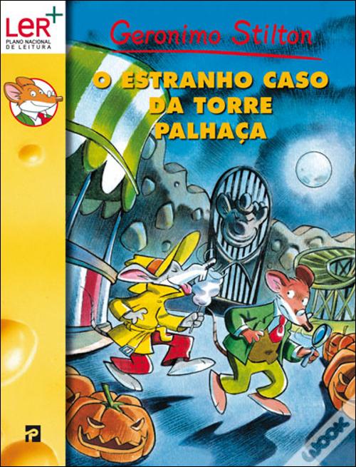 LIVRO - GERONIMO STILTON O ESTRANHO CASO DA TORRE PALHAÇA - USADO