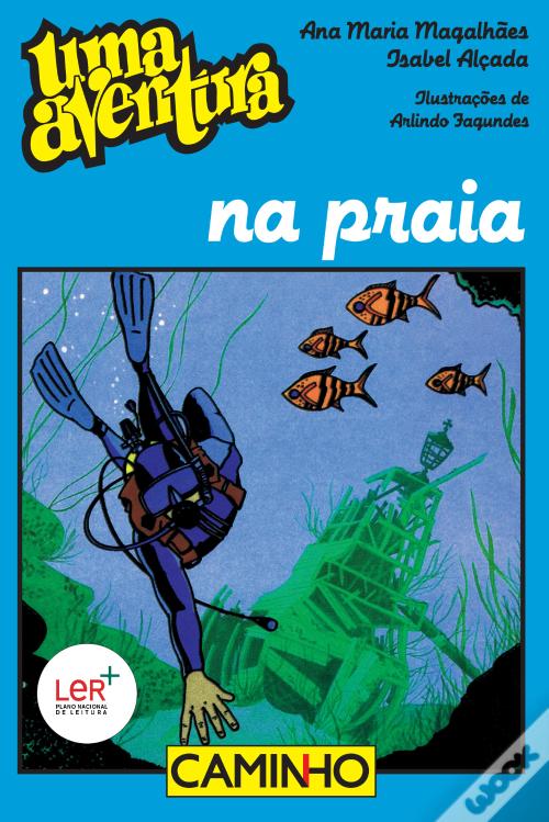 LIVRO UMA AVENTURA NA PRAIA - USADO