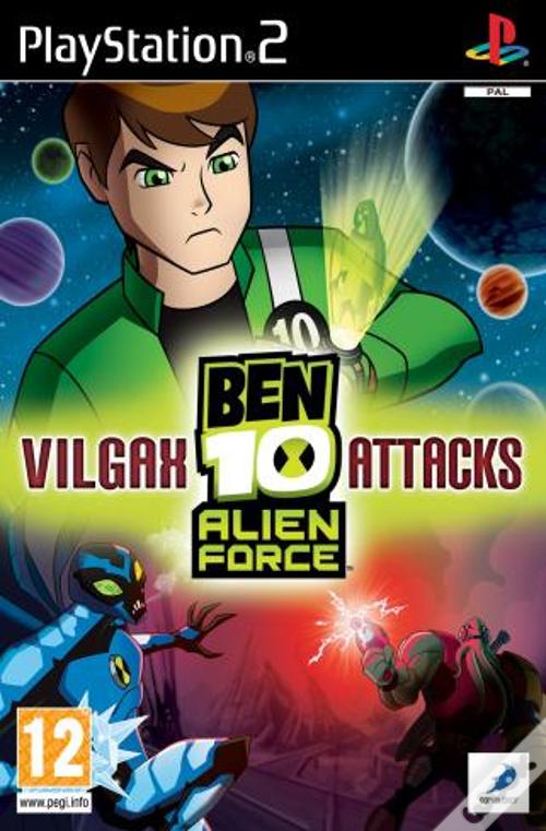 PS2 Ben 10 Alien Force: Vilgax Attacks - Usado