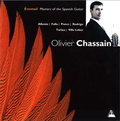 CD - OLIVIER CHASSAIN - ÉVENTAIL - USADO