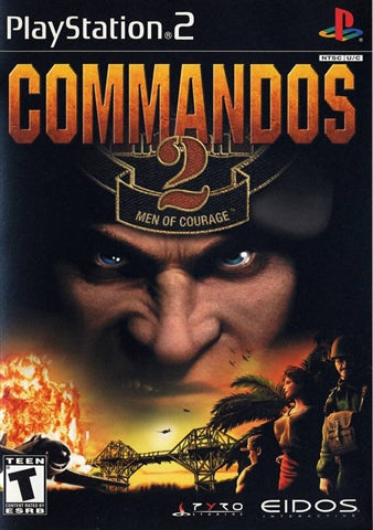 PS2 Commandos 2: Men of Courage - Usado