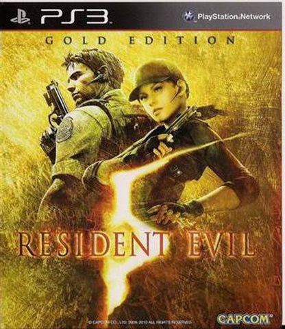 PS3 Resident Evil 5 Gold Edition  - USADO