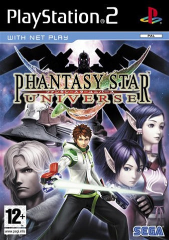 PS2 Phantasy Star Universe - Usado