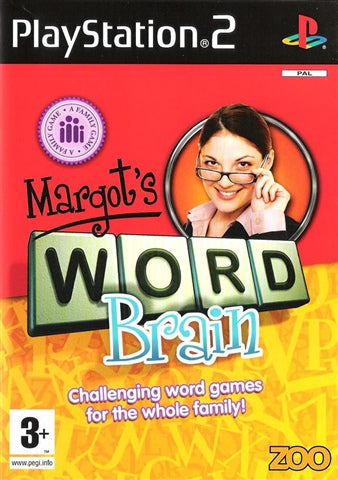 PS2 Margot's Word Brain - Usado