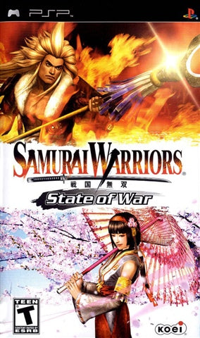 PSP Samurai Warriors - State Of War - USADO