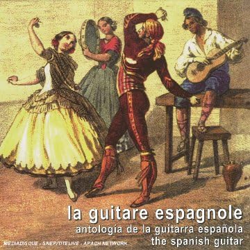 CD - LA GUITARE ESPAGNOLE - ANTOLOGÍA DE LA GUITARRA ESPANOLA THE SPANISH GUITAR - USADO