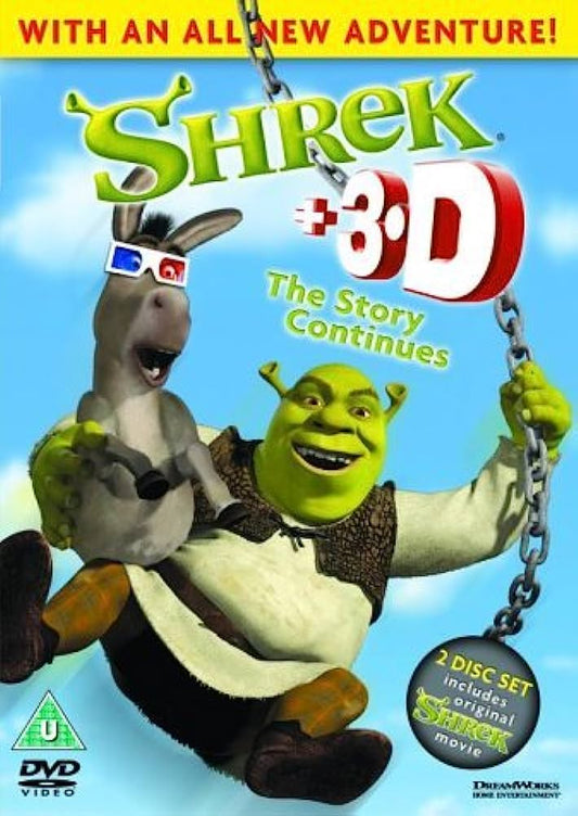 DVD SHREK 3D-USADO