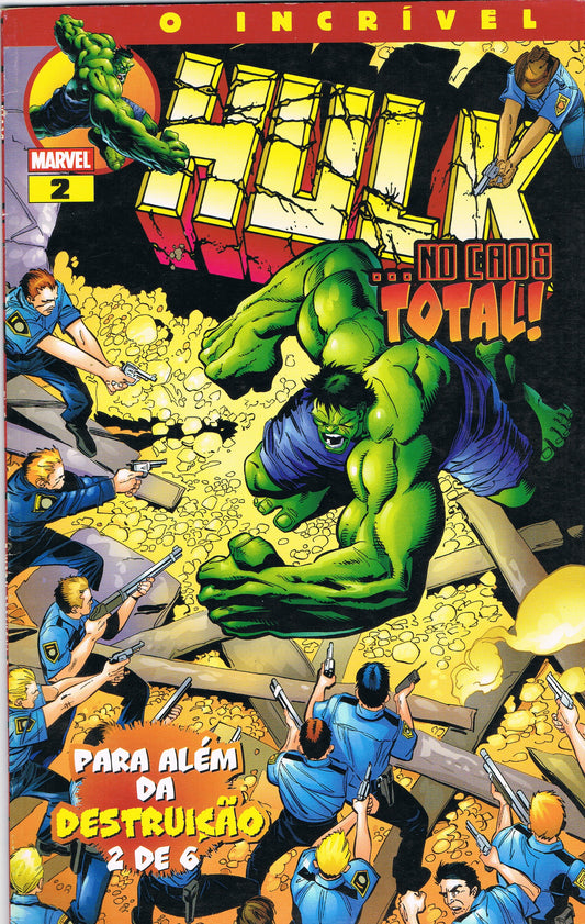 COMICS O Incrível Hulk Nr. 2 - ... No Caos Total! - Para Além Da Destruição 2 de 6 - USADO
