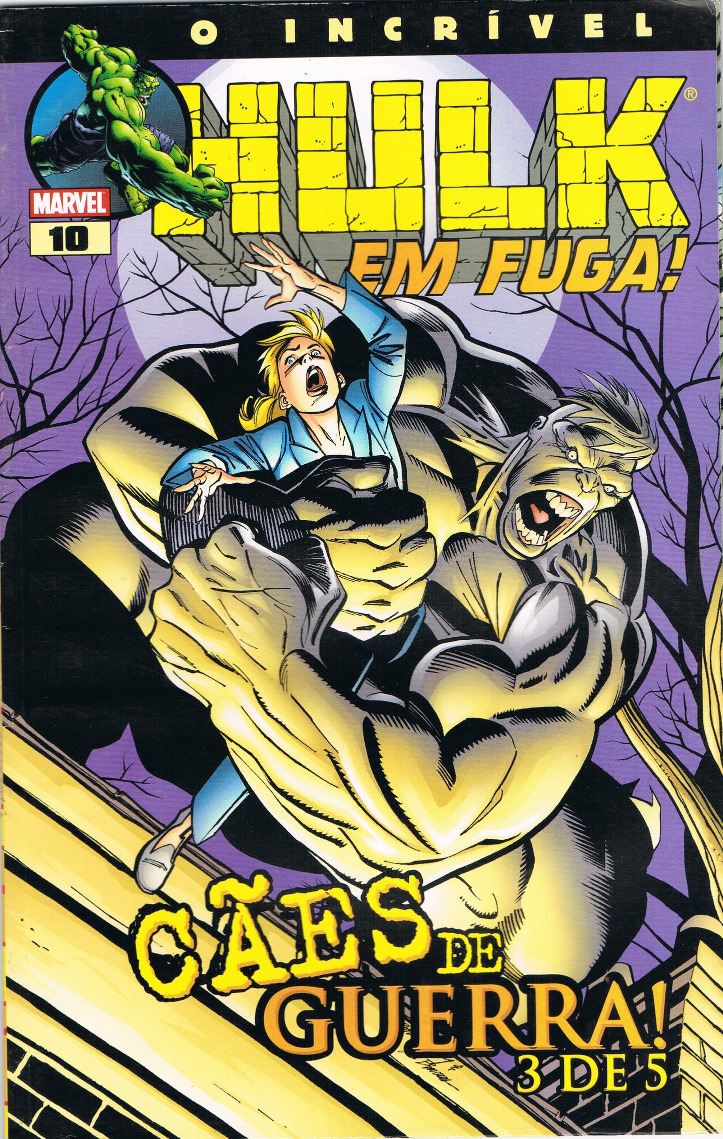 COMICS O Incrível Hulk Nr. 10 – Em Fuga! / Cães de Guerra 3 von 5 - USADO