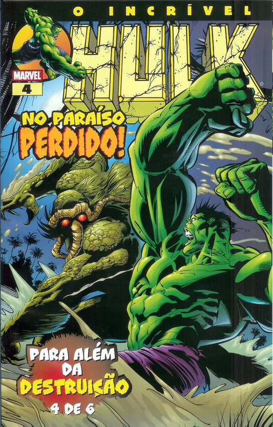 COMICS O Incrível Hulk Nr. 4 – No Paraíso Perdido! / Para Além da Destruição 4 von 6 – USADO