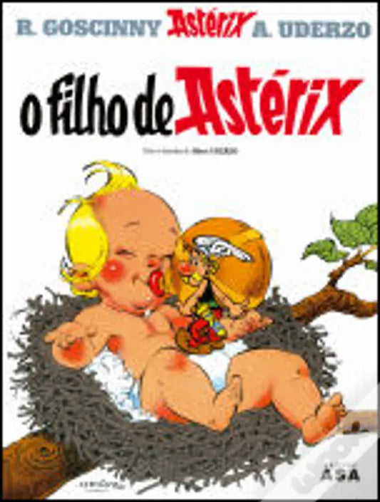 LIVRO - O Filho de Astérix Vol. 27 de René Goscinny e Albert Uderzo - USADO