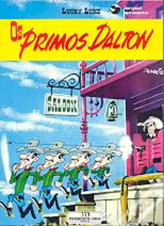 LIVRO - Os Primos Dalton Livro 1 de Morris - USADO