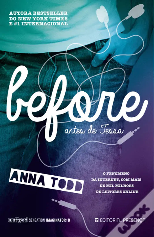 LIVRO - Before Antes de Tessa - Série After - Livro 6 de Anna Todd - USADO