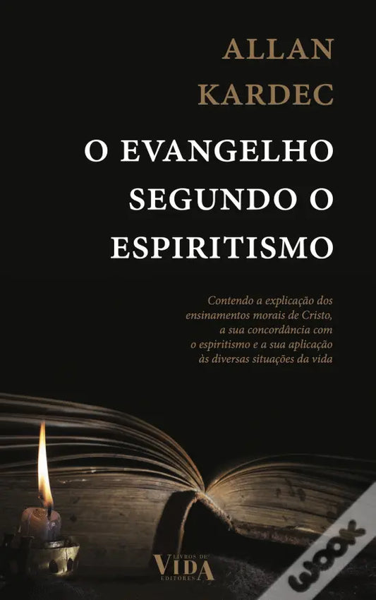 livro O Evangelho Segundo o Espiritismo de Allan Kardec usado