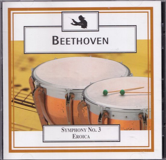 CD - Beethoven - Symphony No. 3 - Eroica - USADO
