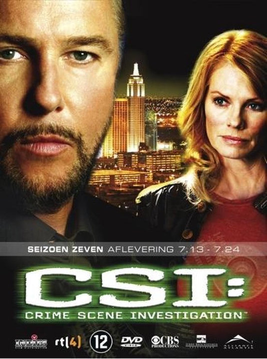 DVD SERIE CSI : CRIME SOB INVESTIGAÇÃO ( EPISÓDIOS 7 . 13 ATÉ 7 . 24 ) - NOVO