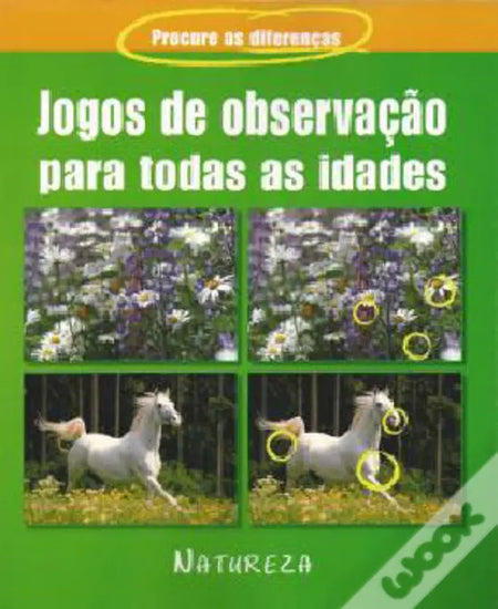 LIVRO - Jogos de Observação - Natureza - USADO