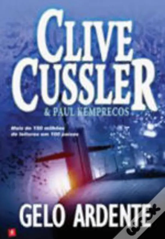 LIVRO - Gelo Ardente de Clive Cussler - USADO