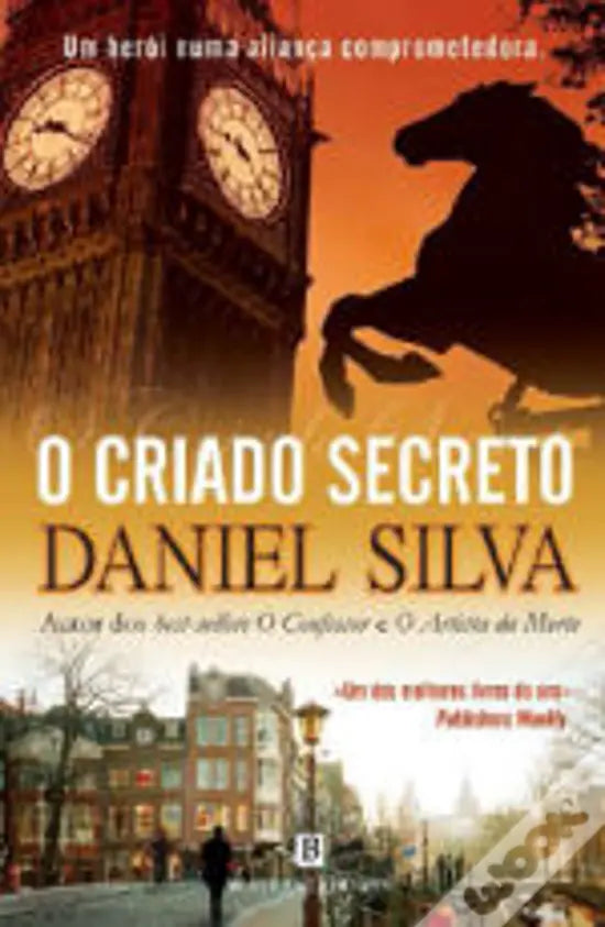 LIVRO - O Criado Secreto de Daniel Silva; Tradução: Luís Santos - USADO