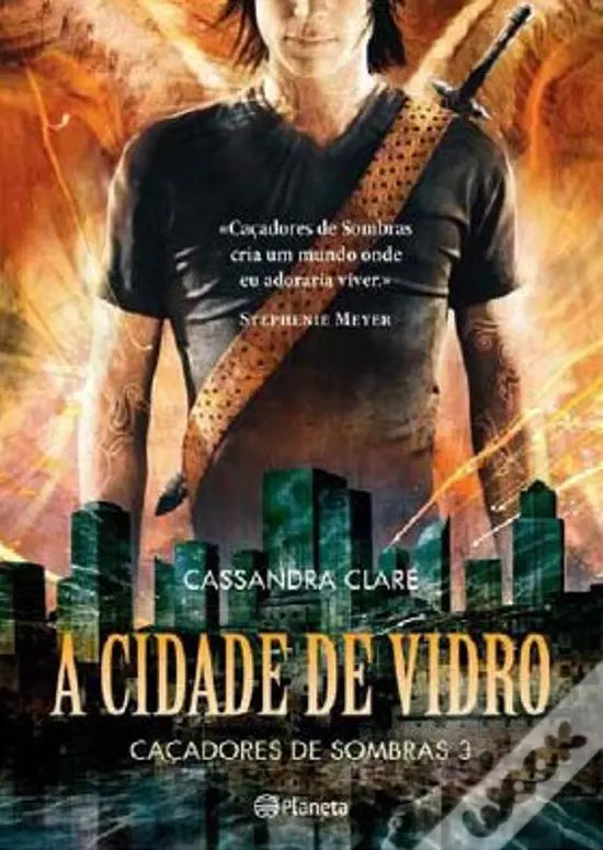 LIVRO - A Cidade de Vidro Caçadores de Sombras 3 de Cassandra Clare - USADO