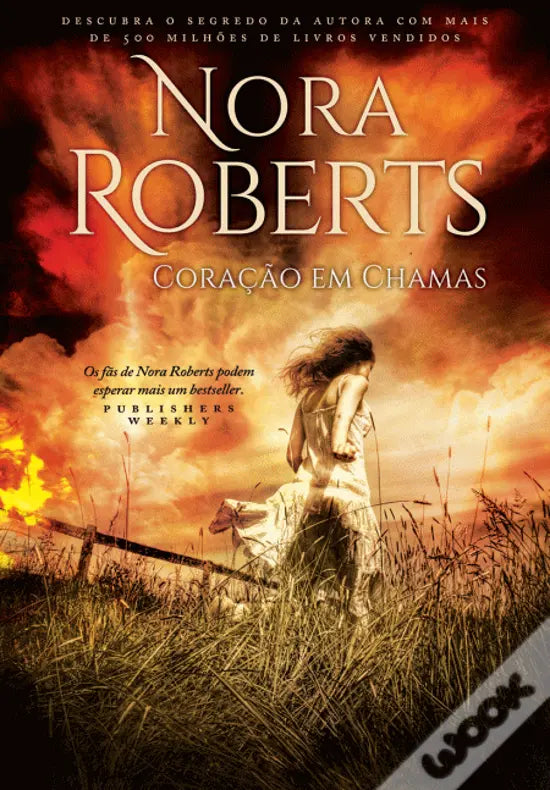 LIVRO - Coração em Chamas de Nora Roberts - USADO