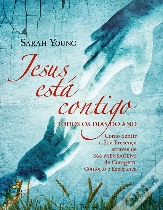 LIVRO - Jesus Está Contigo Todos os Dias do Ano Como sentir a sua presença através de 366 mensagens de coragem, conforto e esperança de Sarah Young - USADO