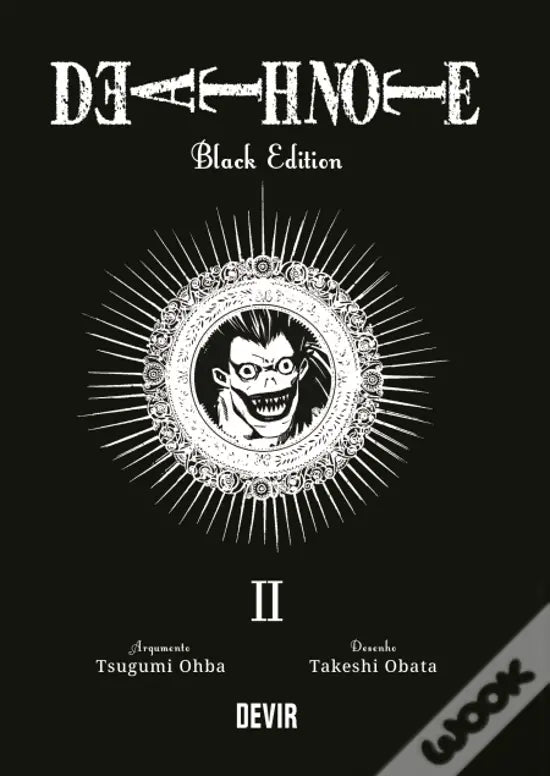 LIVRO - Death Note - Black Edition N.º 02 de Tsugumi Ohba e Takeshi Obata - USADO