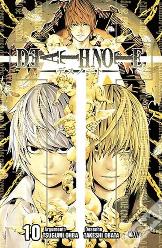 LIVRO - Death Note - Eliminação Volume 10 de Takeshi Obata e Tsugumi Ohba - USADO