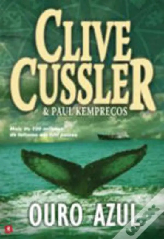 LIVRO - Ouro Azul de Clive Cussler - USADO