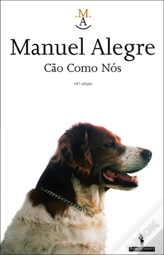 LIVRO - Cão Como Nós de Manuel Alegre - USADO