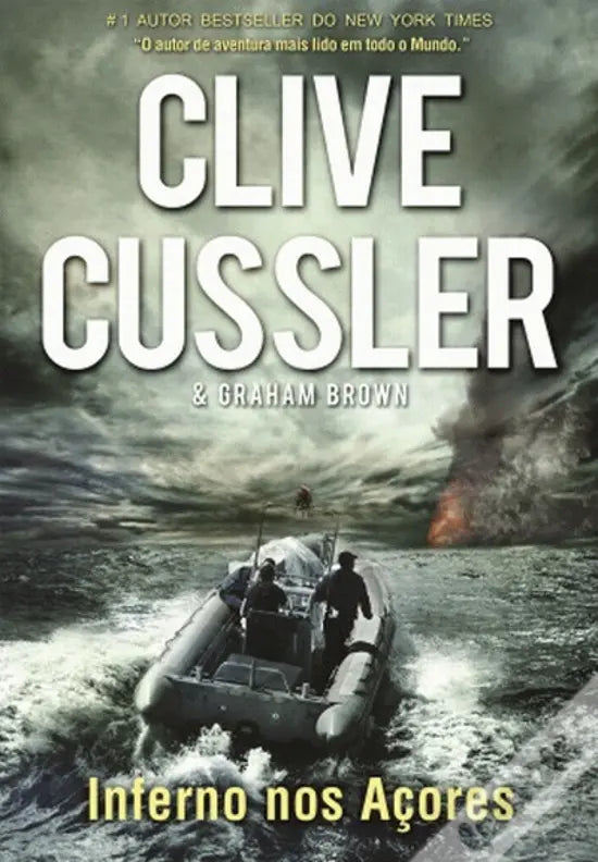 LIVRO - Inferno nos Açores de Clive Cussler - USADO