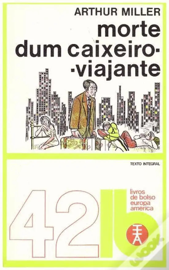 LIVRO - Morte dum Caixeiro Viajante Livro 1 de Arthur Miller - USADO