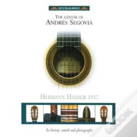 LIVRO - The Guitar of Andres Segovia - USADO