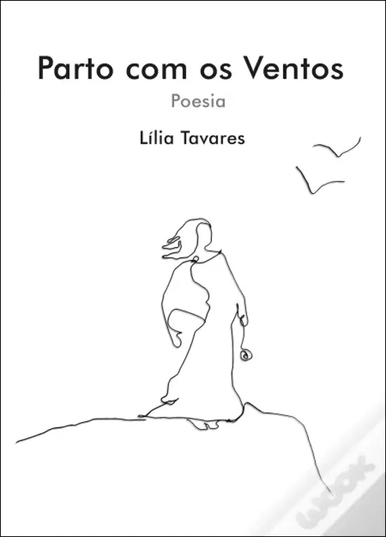 LIVRO - Parto com os Ventos de Lília Tavares - USADO