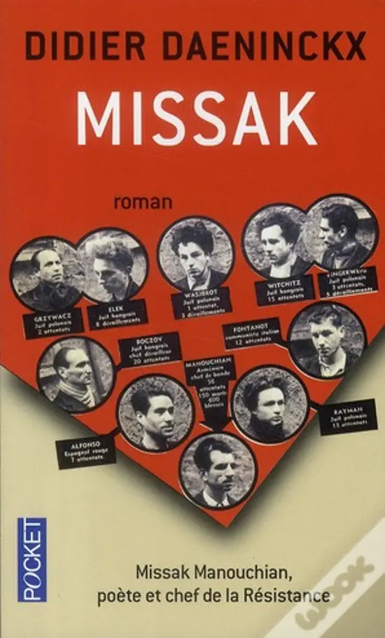 LIVRO - Missak de Didier Daeninckx - USADO