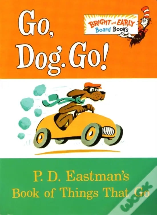 LIVRO - Go, Dog. Go! de P.D. Eastman - USADO