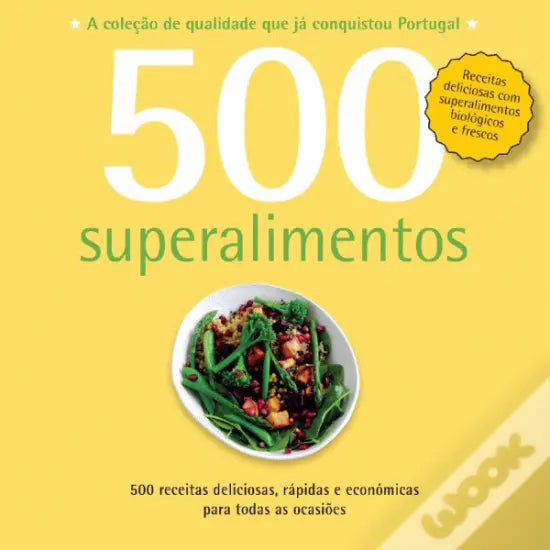 LIVRO - 500 Receitas: Superalimentos de Beverley Glock - USADO