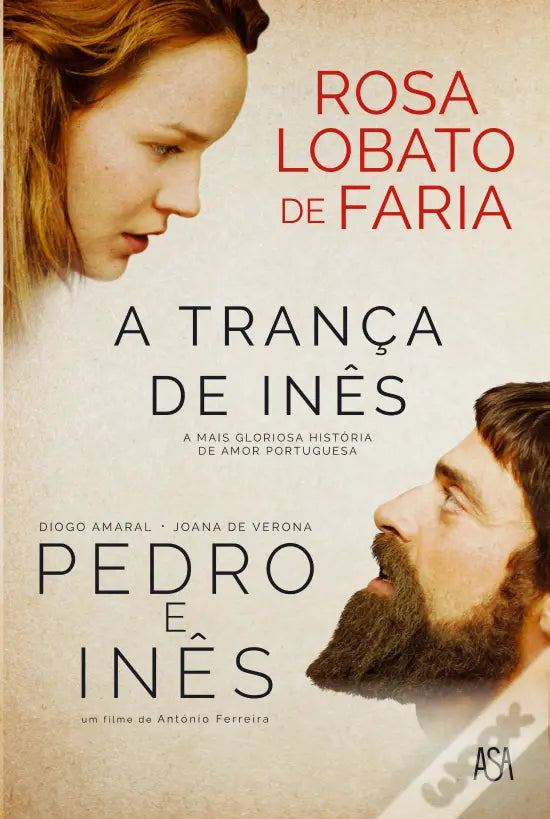 LIVRO - A Trança de Inês de Rosa Lobato de Faria - USADO