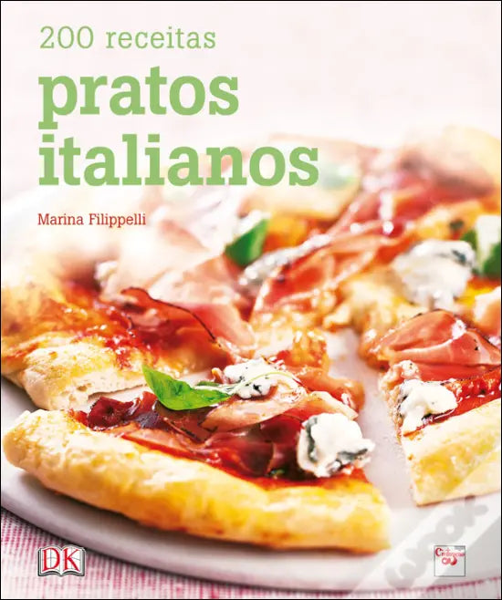 LIVRO 200 Receitas - Pratos Italianos - USADO