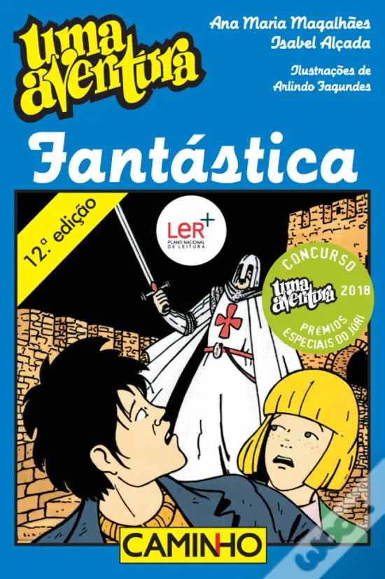 LIVRO - Uma Aventura Fantástica Volume 29 Livro 1 de Ana Maria Magalhães e Isabel Alçada - USADO