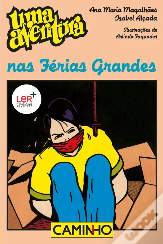 LIVRO - Uma Aventura nas Férias Grandes Volume 23 Livro 1 de Ana Maria Magalhães e Isabel Alçada - USADO